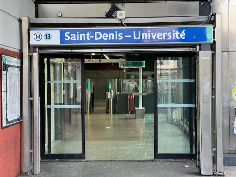 Charmante Studio Ligne 13 Tram 5 Saint Denis Пьерфит-сюр-Сен Экстерьер фото